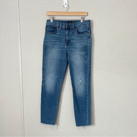 J.Crew Bundle of 2 Jeans 9" High Rise Skinny Women’s Size 29 Stretch Denim Blue - Picture 4 of 9